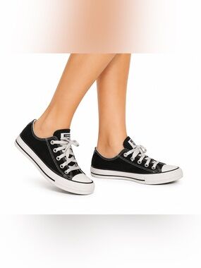 Converse All Star Chuck Taylor Size 6 Women's/ Size 4 Mens Classic Black Sneaker